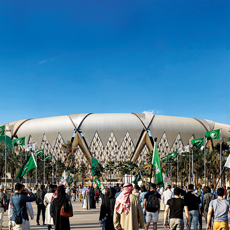 Foto van WK 2034 stadion King Abdullah Sports City Stadion