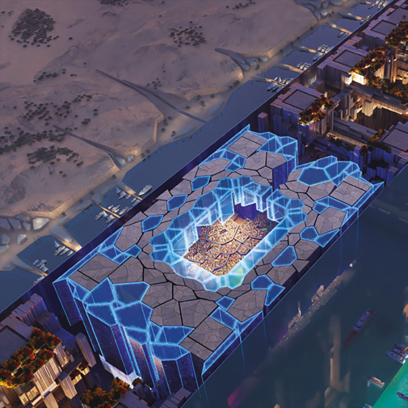 Foto van WK 2034 stadion NEOM Stadion