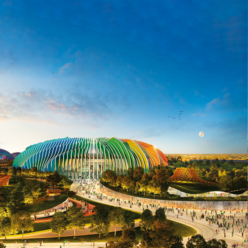 Foto van WK 2034 stadion Qiddiya Coast Stadion