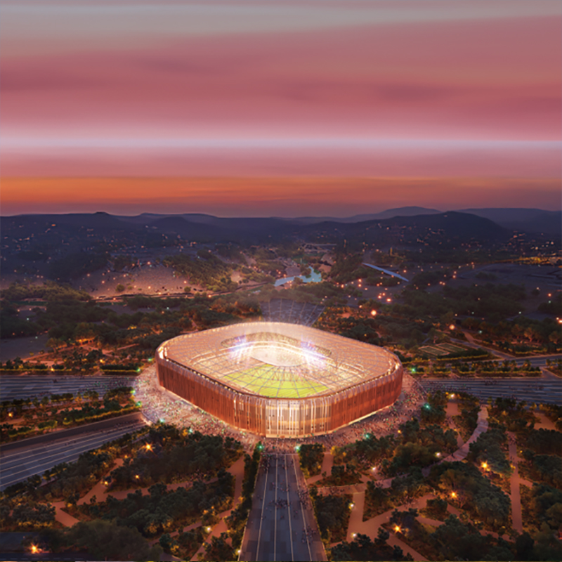 Foto van WK 2034 stadion South Riyadh Stadion